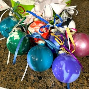 Handmade Christmas ornaments bundle